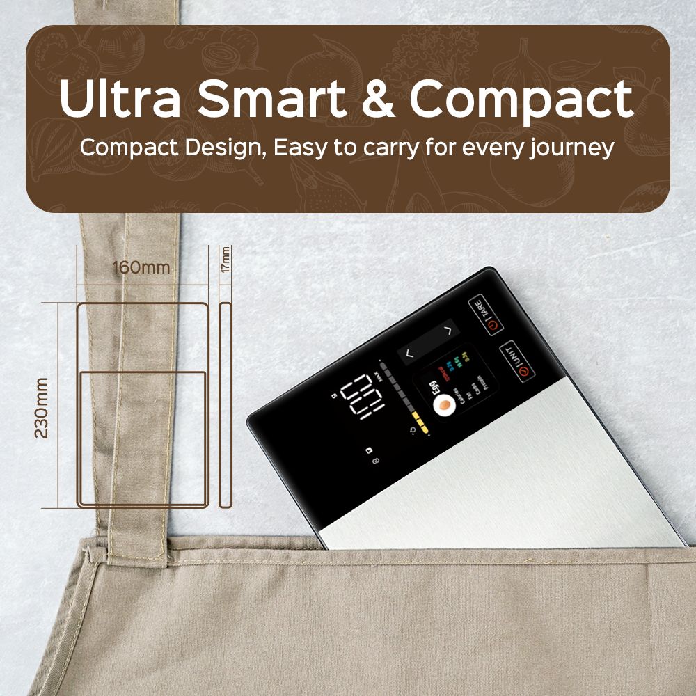 ميزان غذائي ذكي متصل